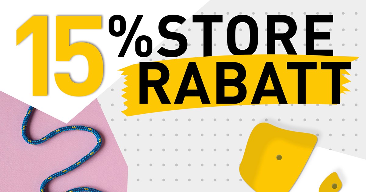 15% Store Rabatt