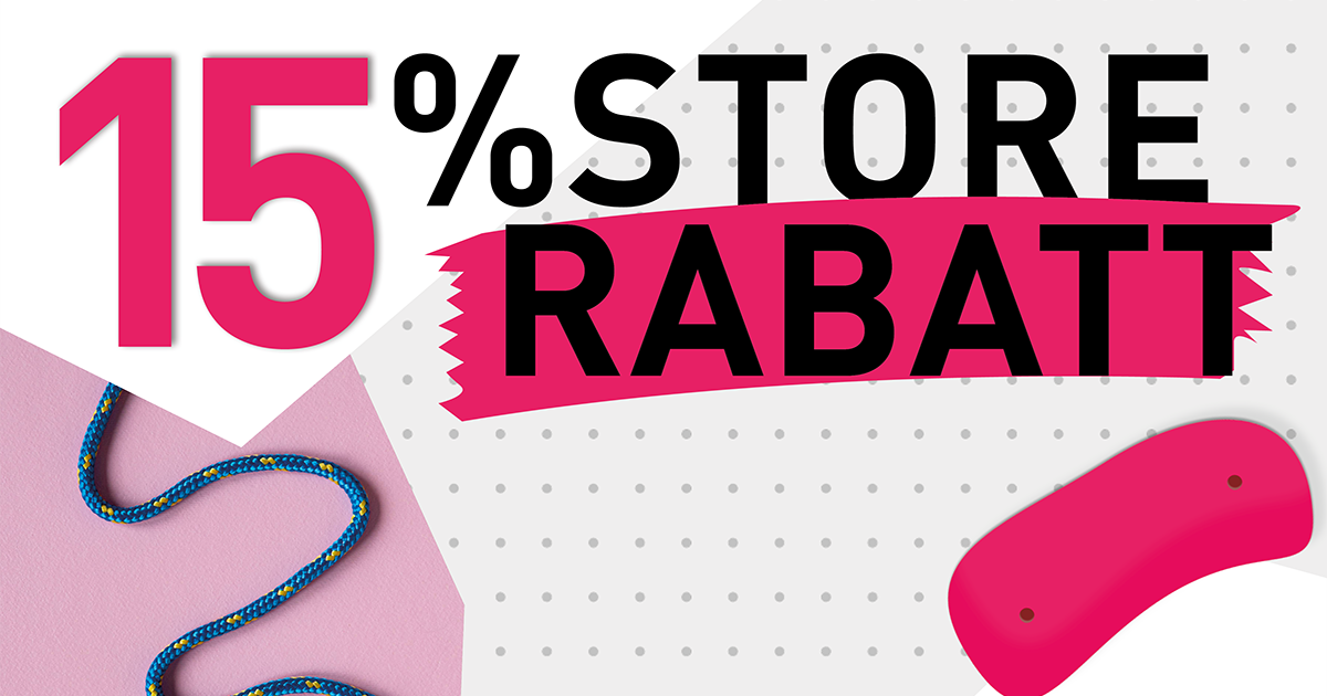 15% Store Rabatt